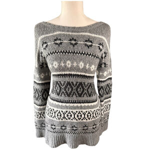 American Eagle Outfitters Vintage Inspired Snowflake Sweater Size Small (S)
